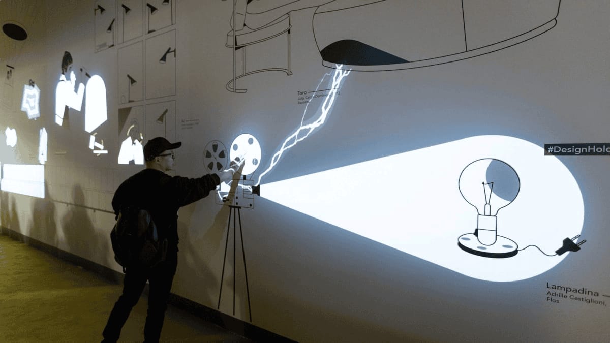 石墨烯互動投影墻-霍格沃茲墻面投影互動