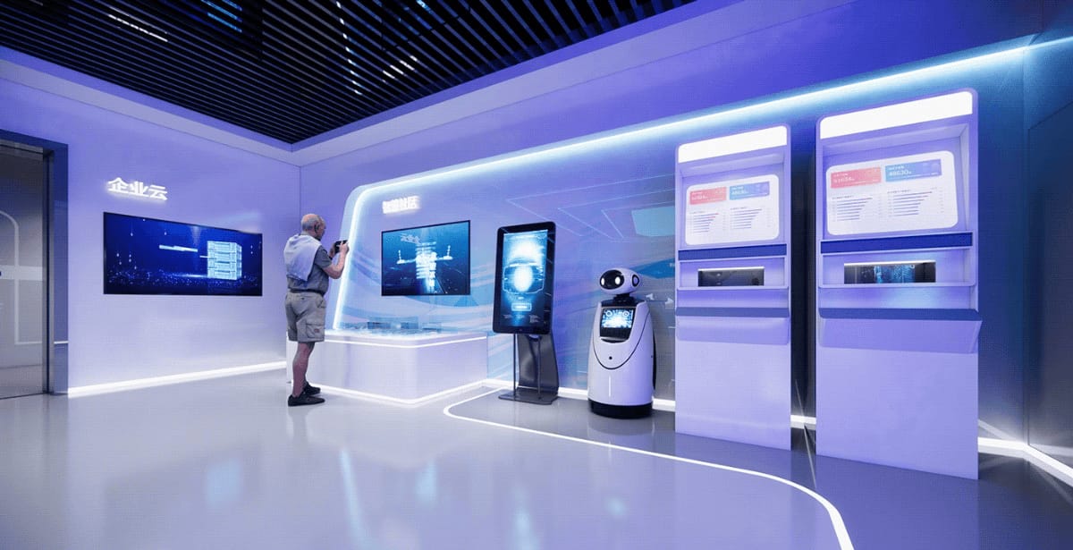 大數據集團數字展廳設計