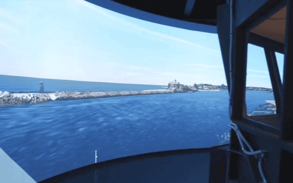 虛擬仿真船舶航海駕駛訓練器