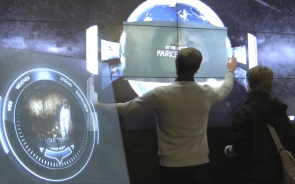 互動手勢控制大屏展覽系統